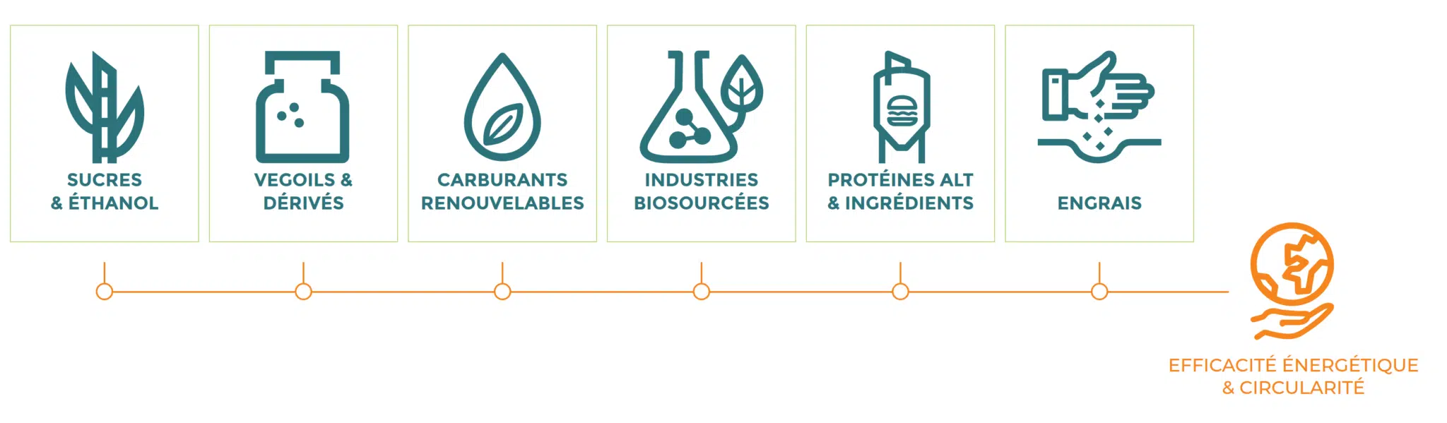 6 solutions pour les industries + 1 activité transversale 6 solutions pour les industries + 1 activité transversale